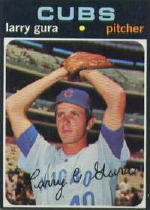 1971 Topps Baseball Cards      203     Larry Gura RC